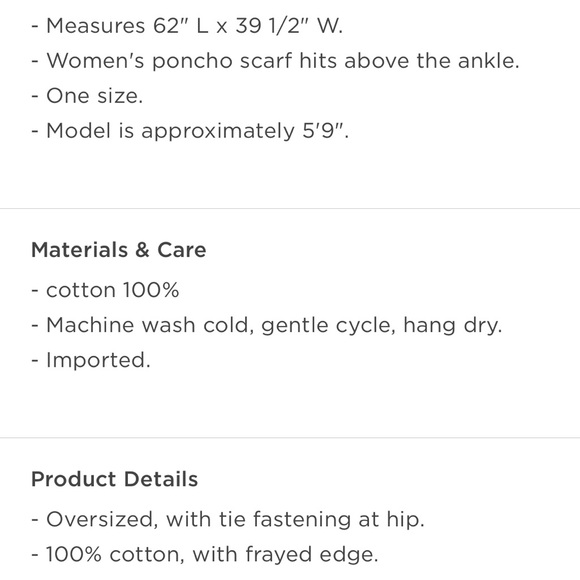 Old Navy Sarong Scharf - Picture 4 of 4